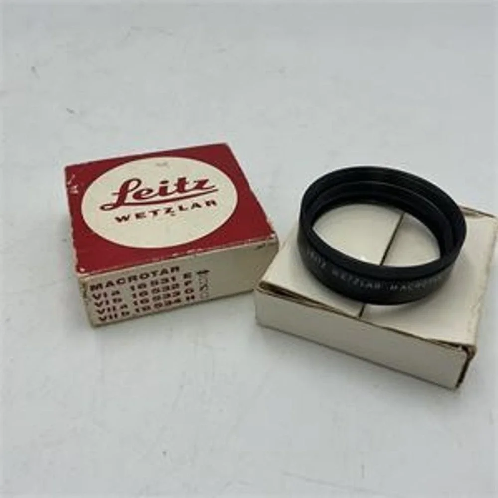 Leica Leitz Wetzlar Macrotar V1a Lens Vintage Macro Accessory 16531 E in Box